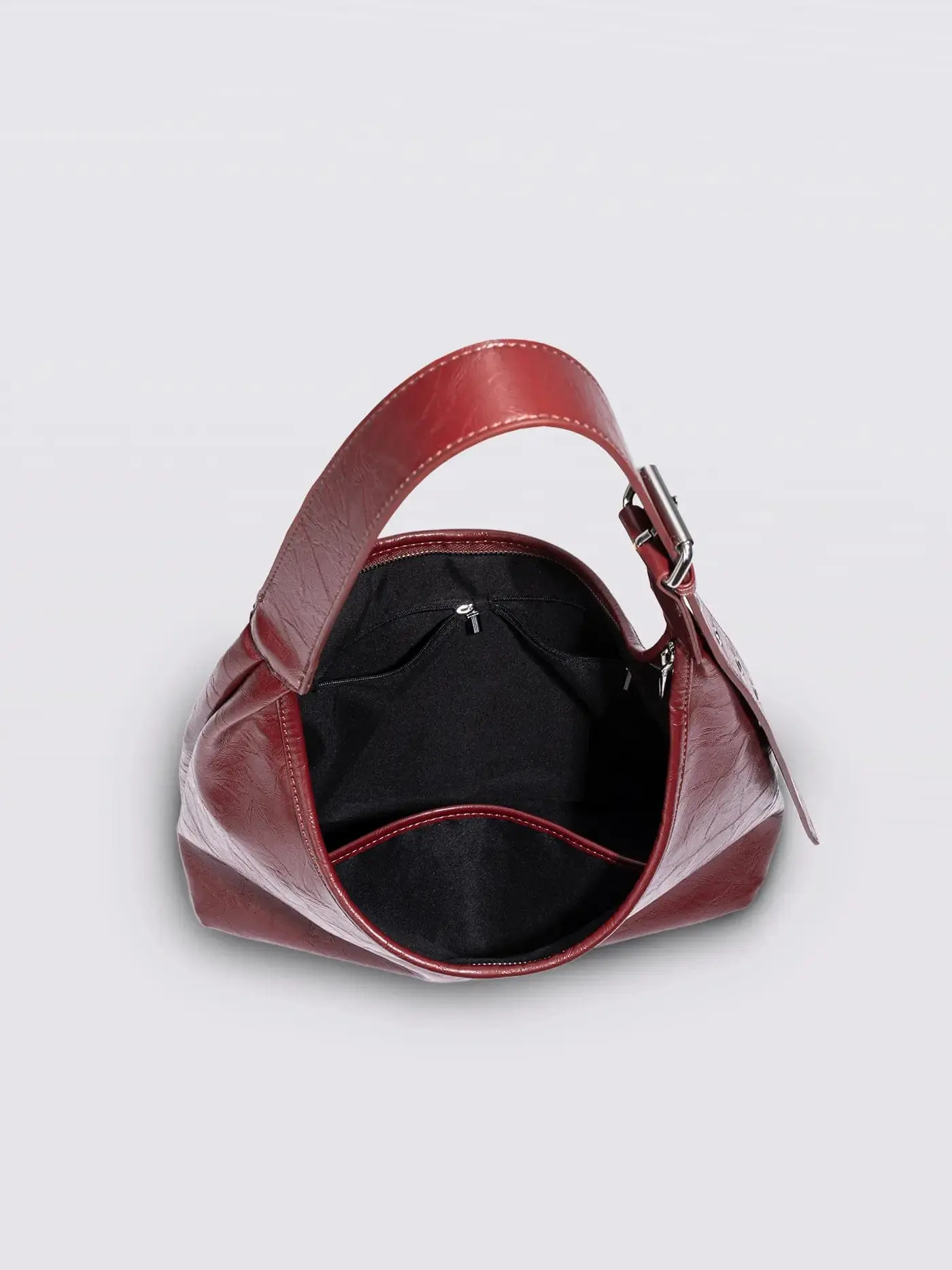 Crossbody Scarlett Distressed Leather Tote - Image 18