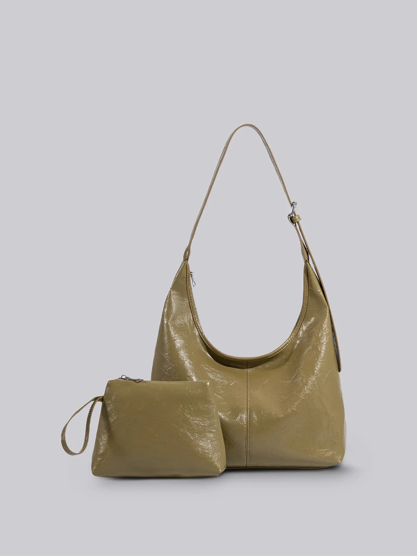 Crossbody Scarlett Distressed Leather Tote - Image 31