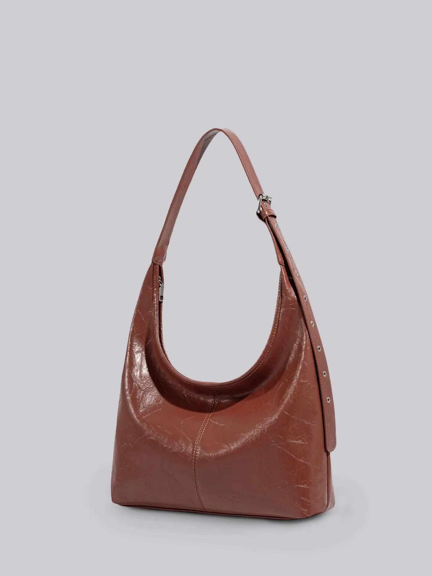 Crossbody Scarlett Distressed Leather Tote - Image 47