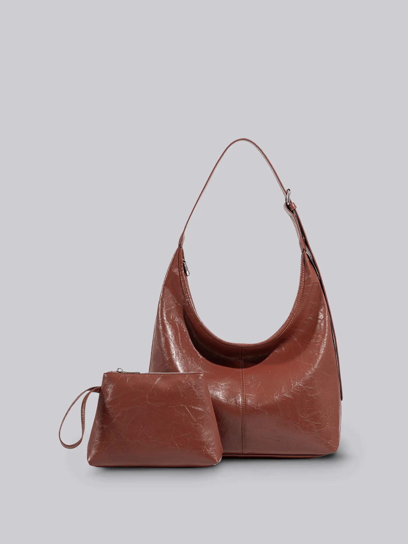 Crossbody Scarlett Distressed Leather Tote - Image 52