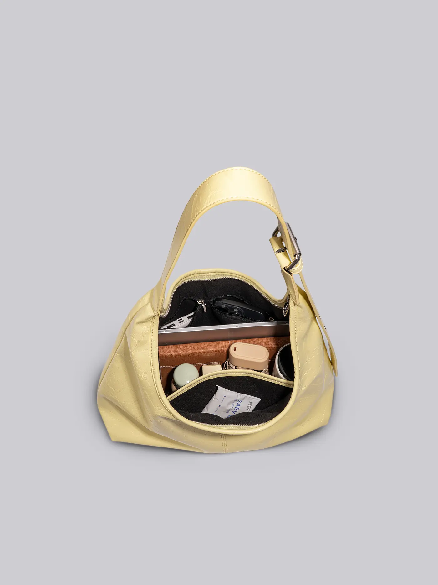 Crossbody Scarlett Distressed Leather Tote - Image 61