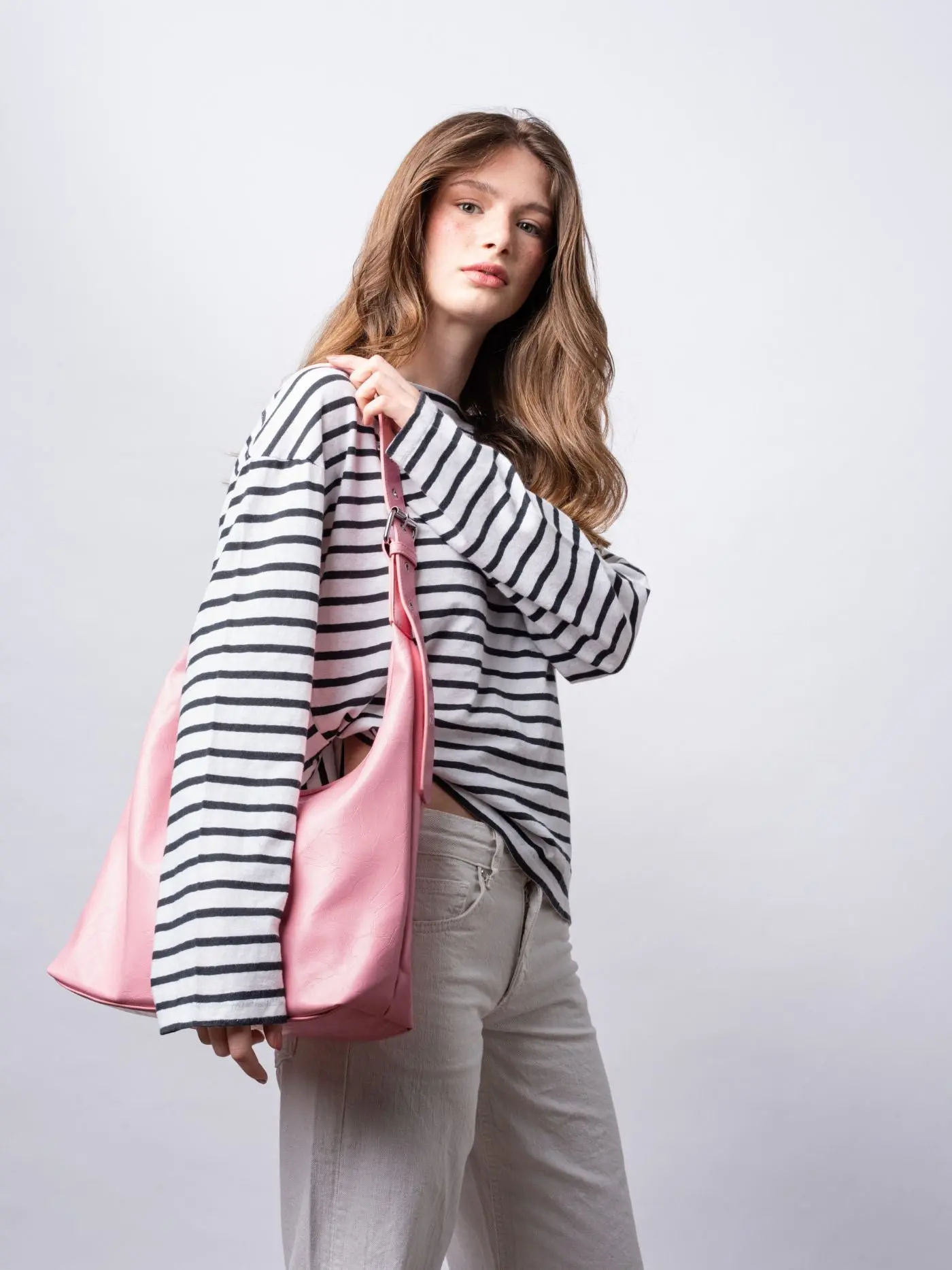 Crossbody Scarlett Distressed Leather Tote - Image 68