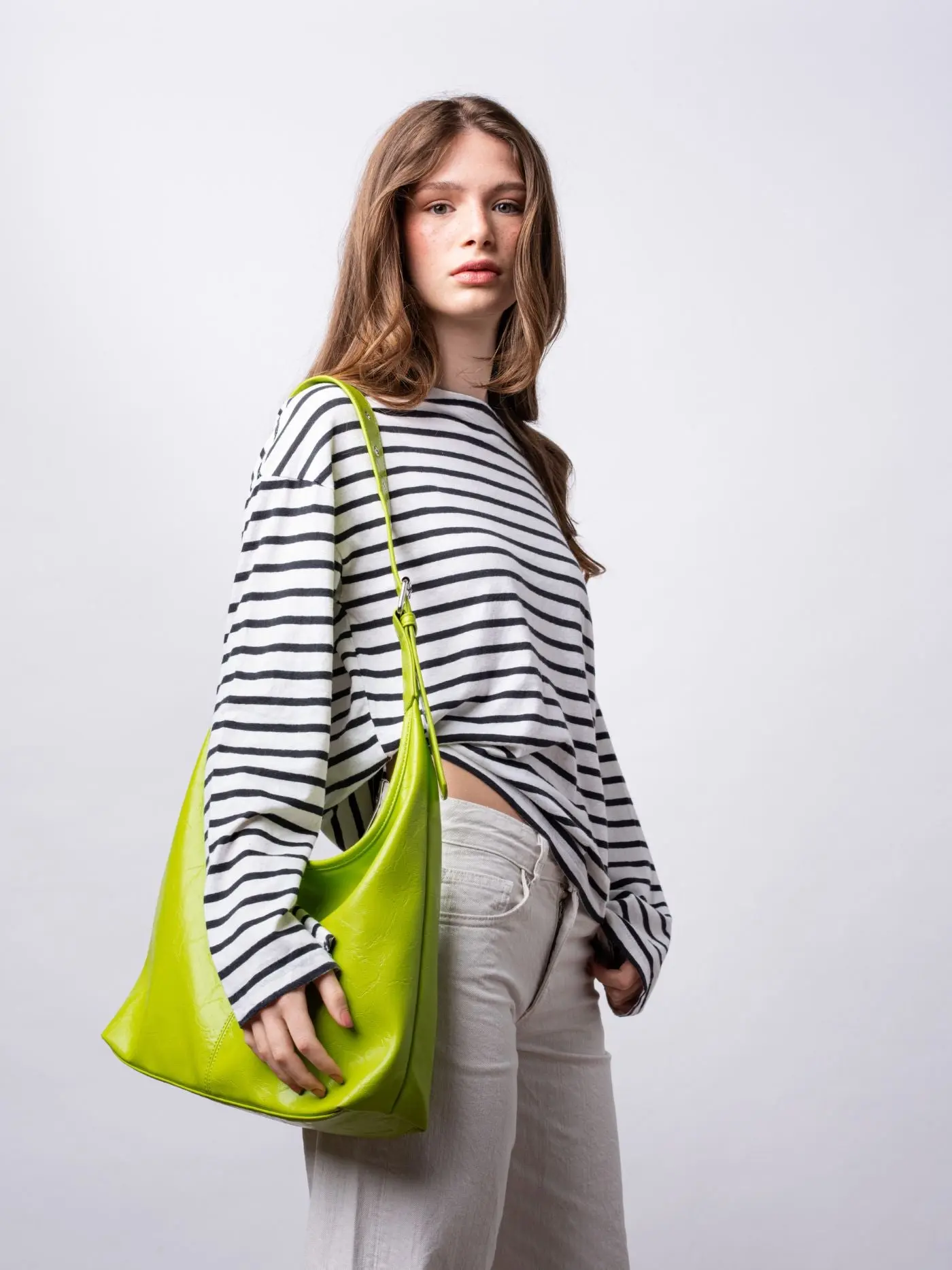 Crossbody Scarlett Distressed Leather Tote - Image 88