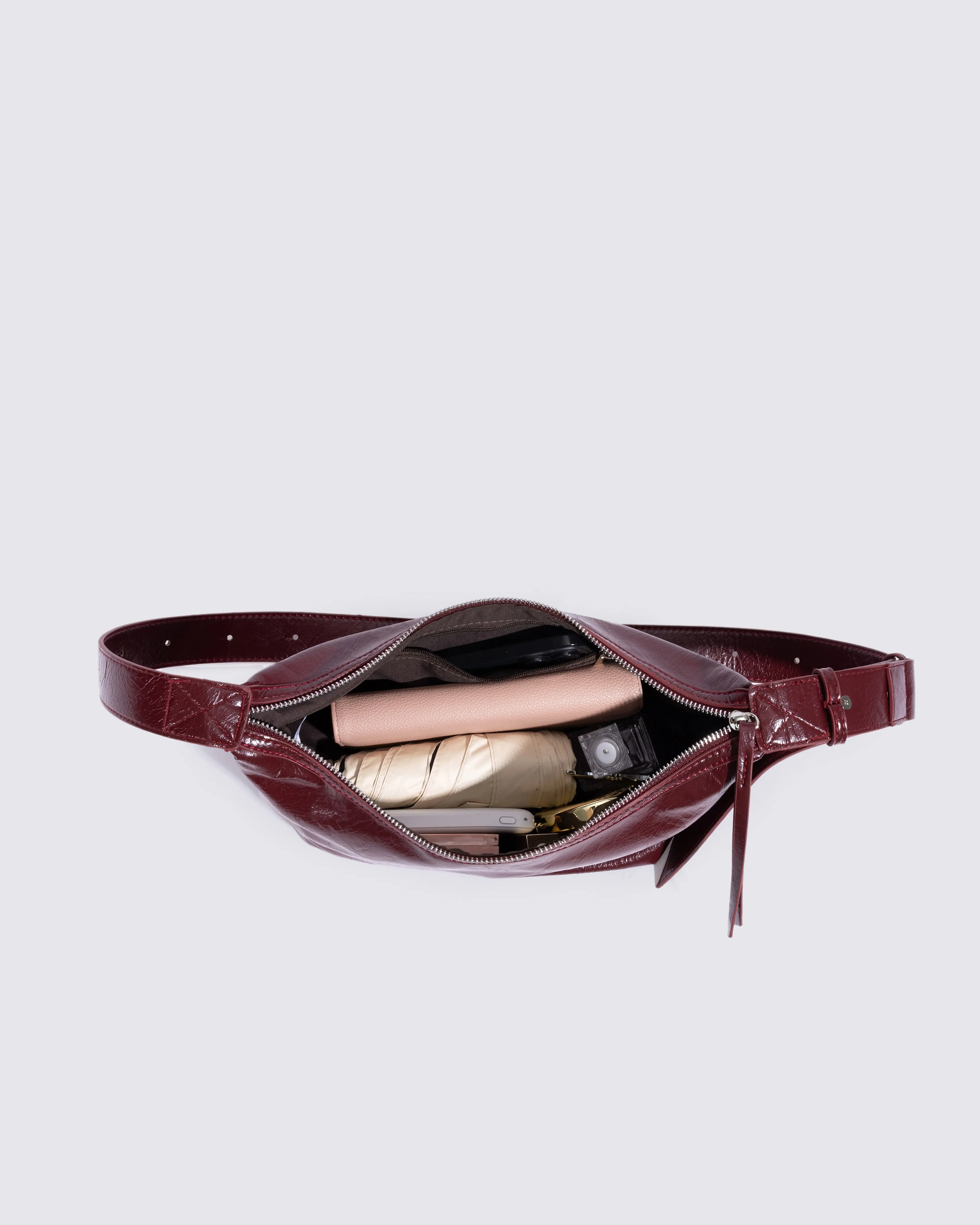 Frida Distressed Leather Sling - Image 8