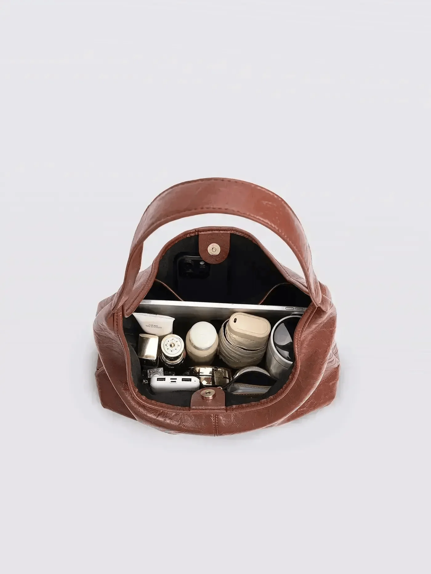 Scarlett Distressed Leather Tote - Image 41