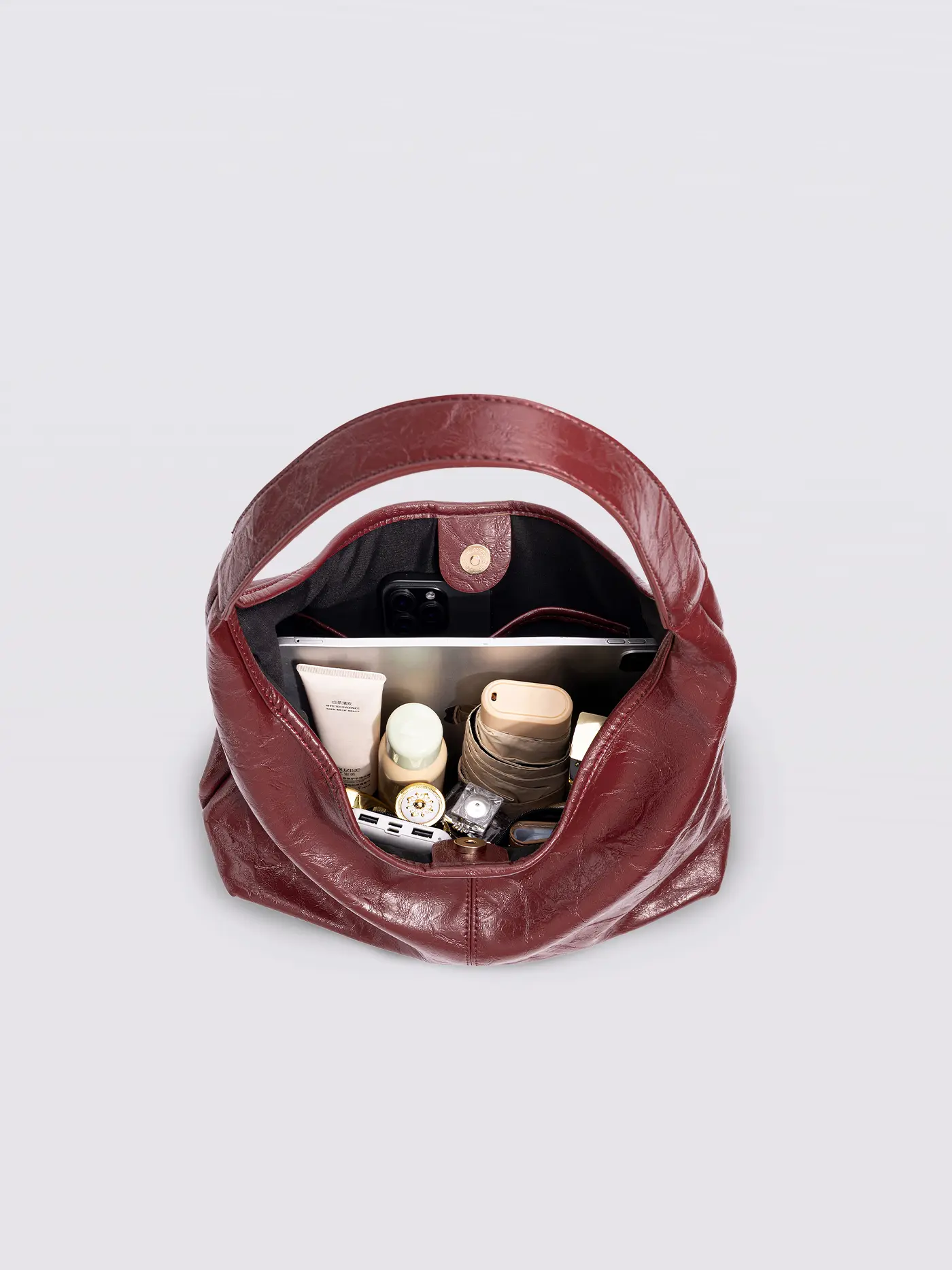 Scarlett Distressed Leather Tote - Image 9