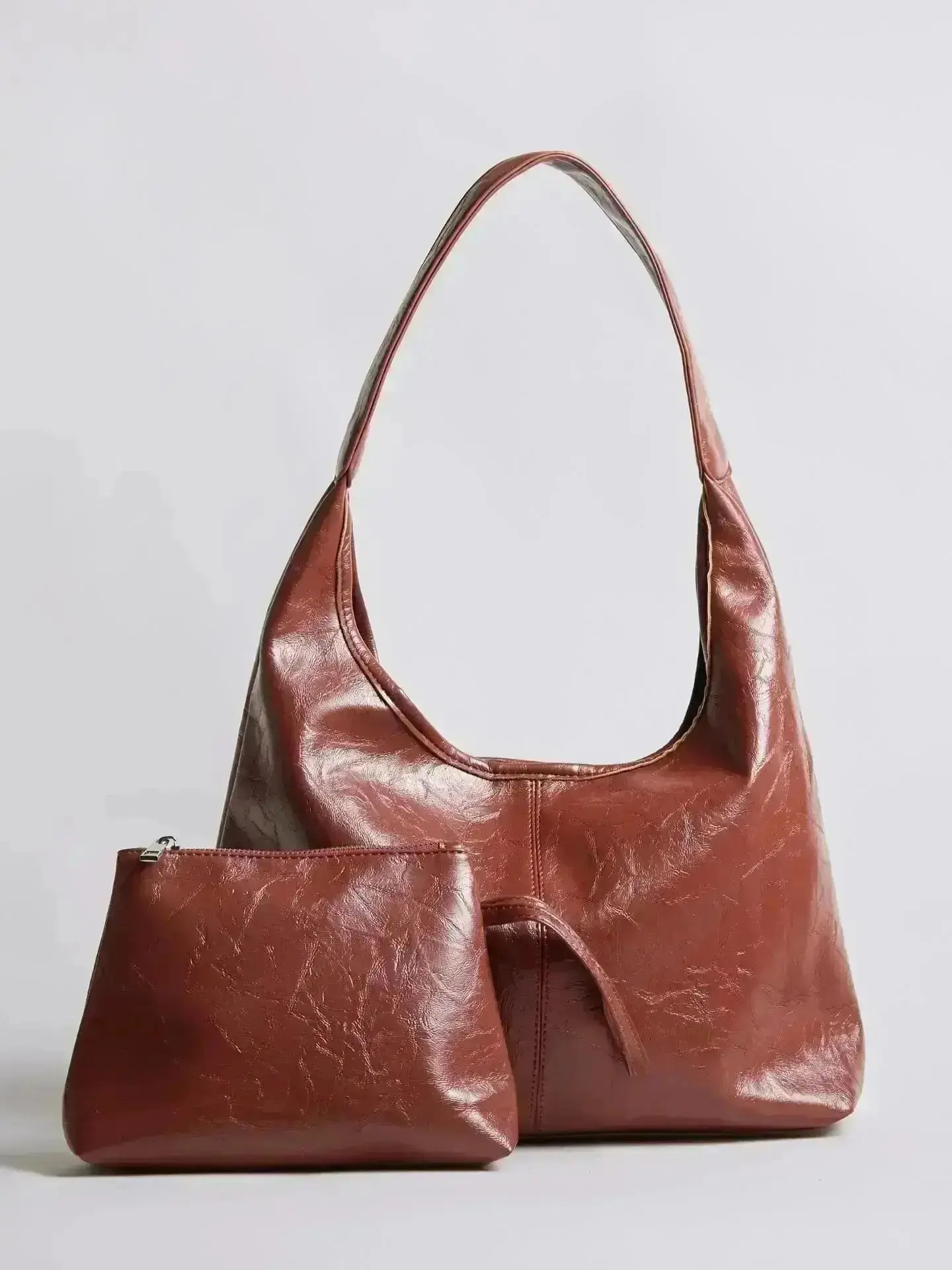 Scarlett Distressed Leather Tote - Image 122
