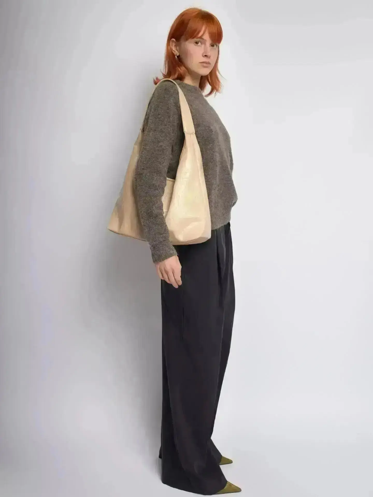 Scarlett Distressed Leather Tote - Image 14