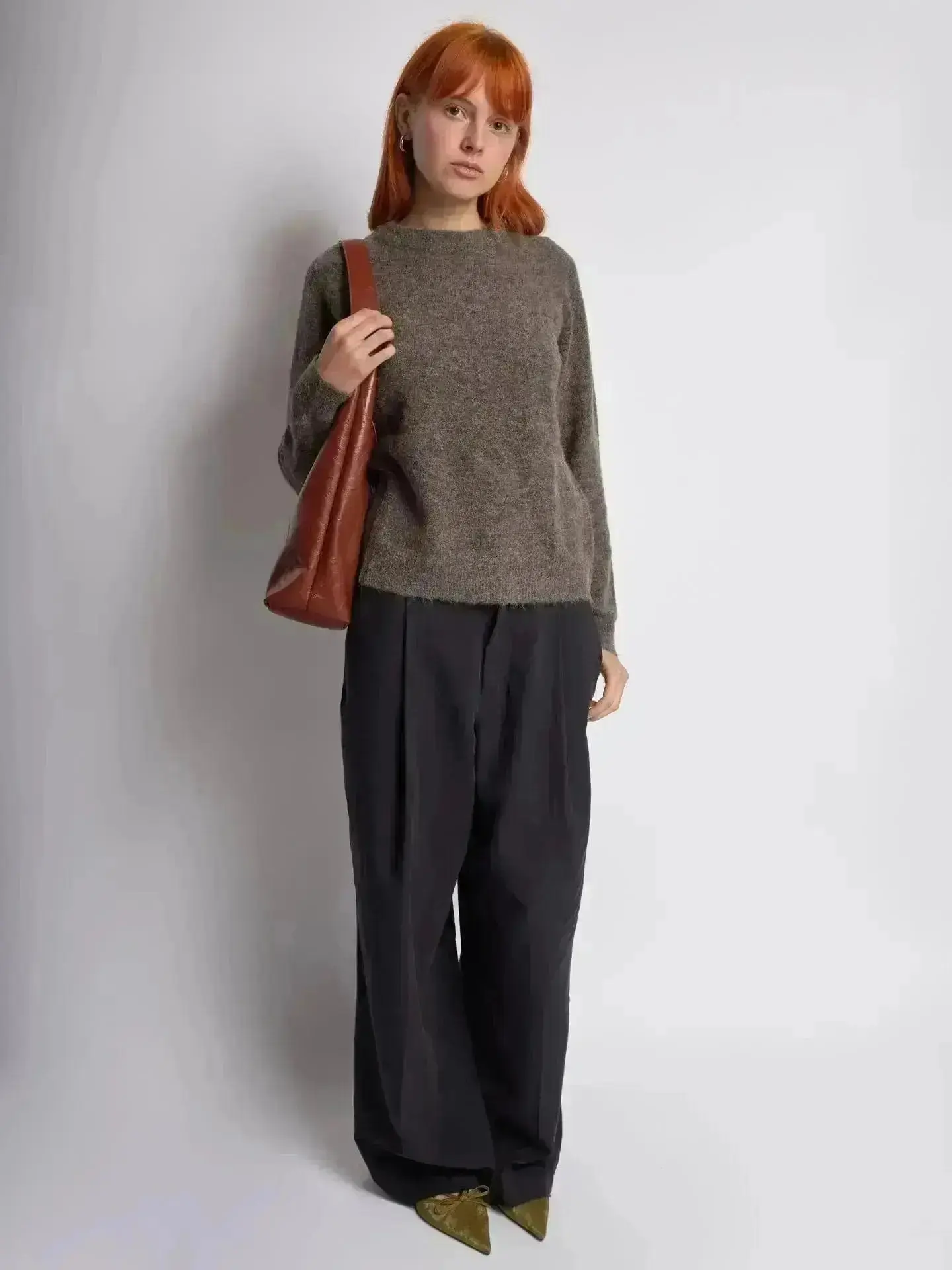 Scarlett Distressed Leather Tote - Image 45