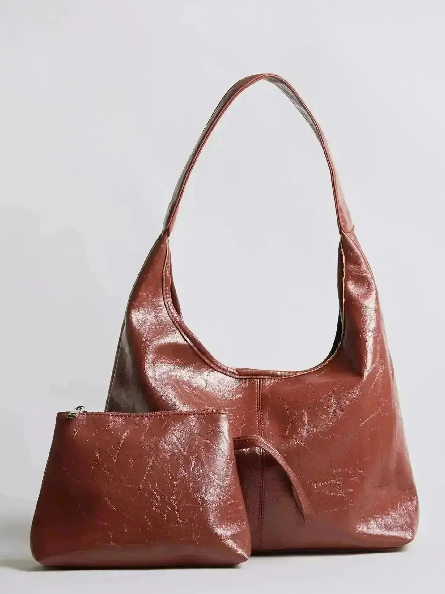 Scarlett Distressed Leather Tote - Image 46