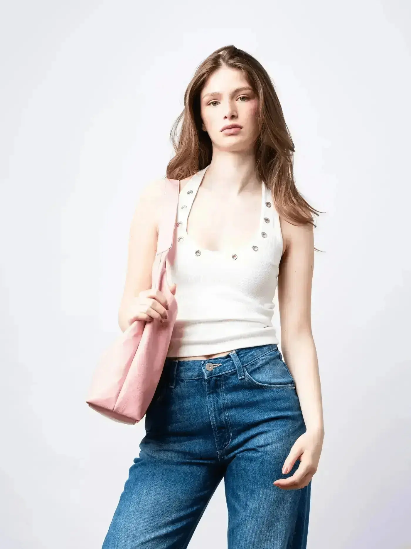 Scarlett Distressed Leather Tote - Image 62