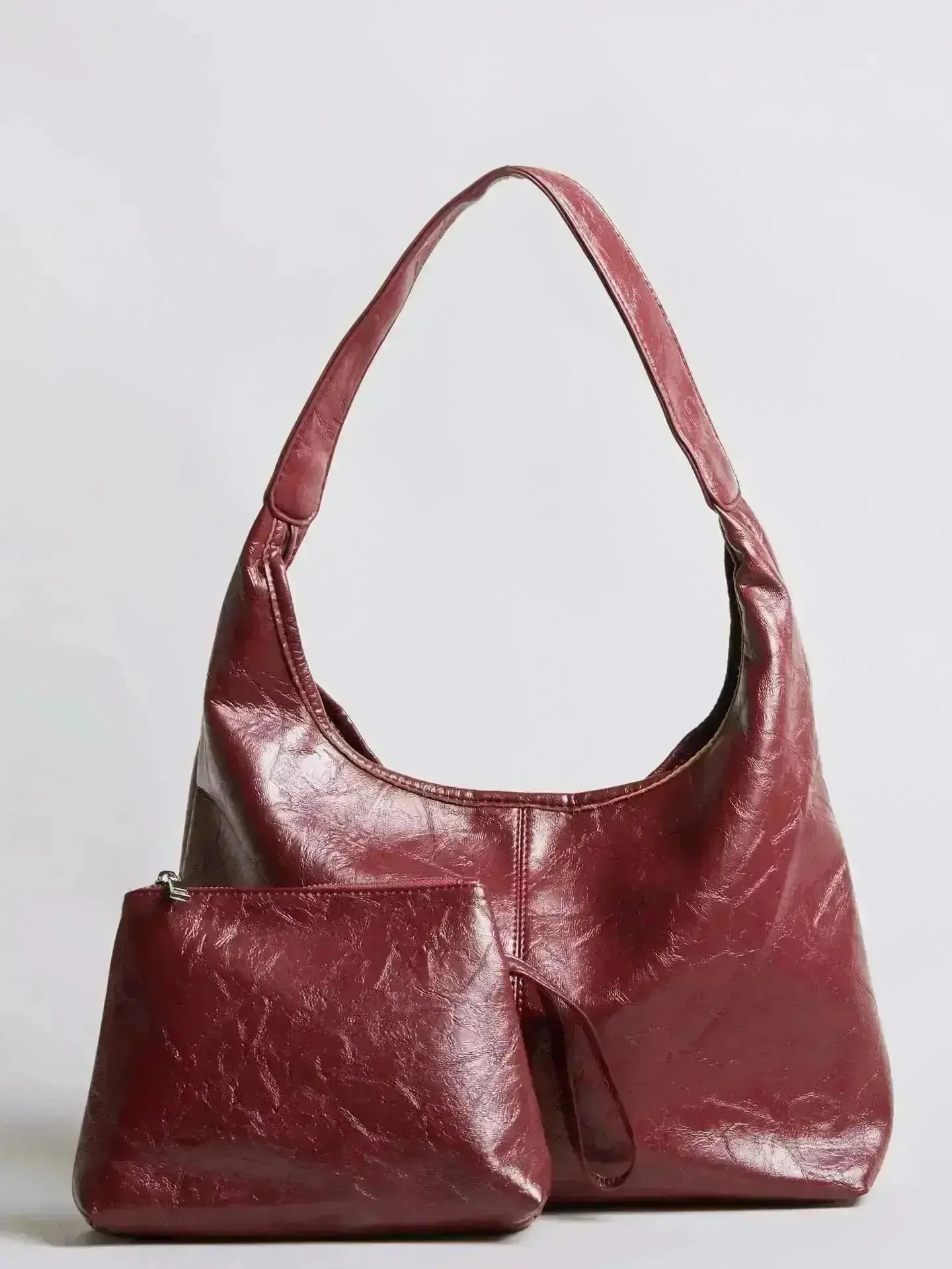 Scarlett Distressed Leather Tote - Image 84