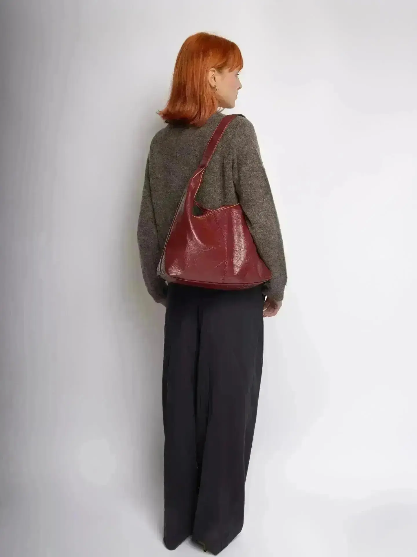 Scarlett Distressed Leather Tote - Image 81