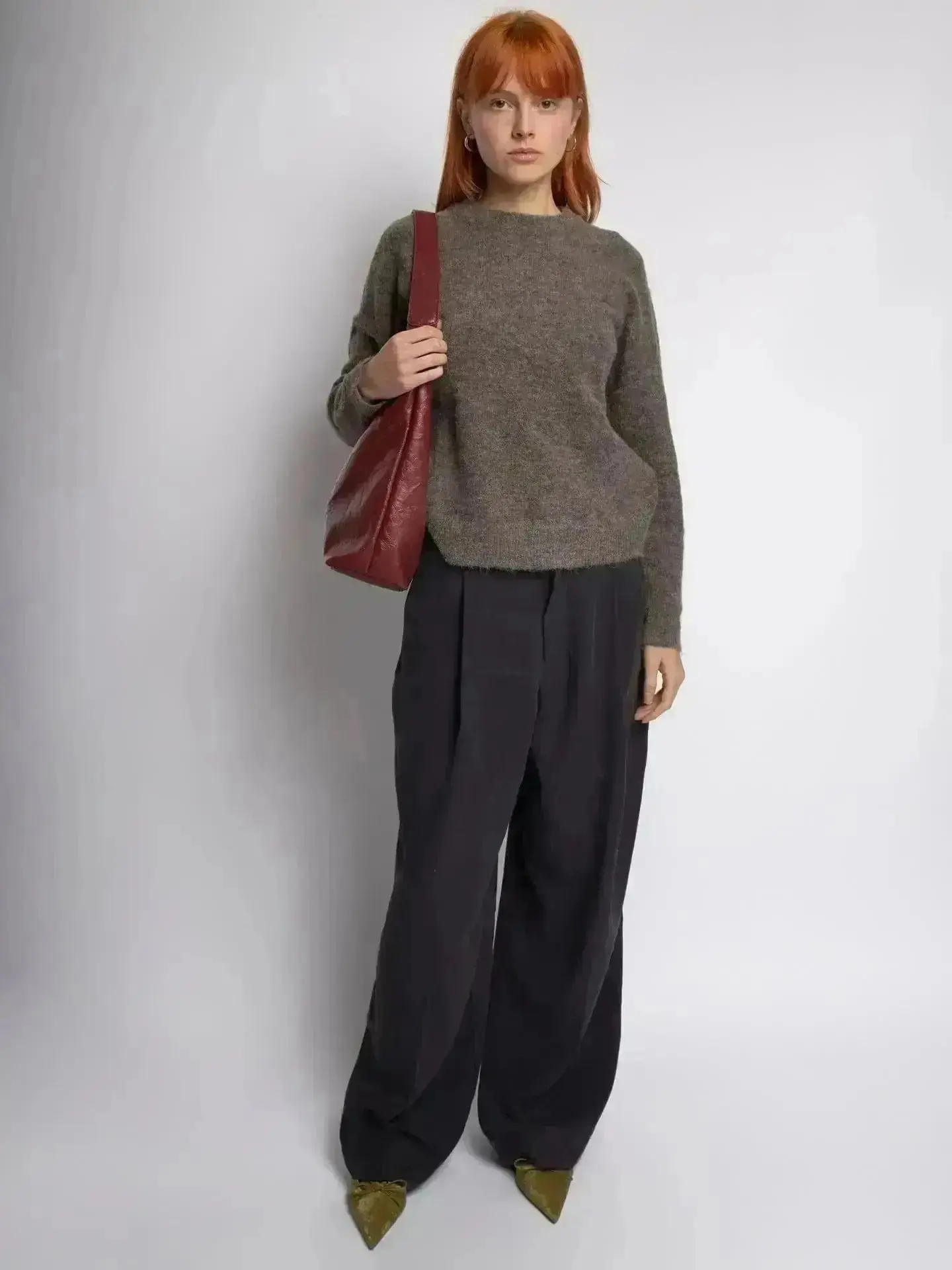 Scarlett Distressed Leather Tote - Image 9