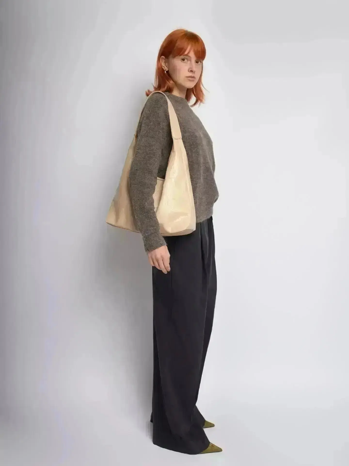 Scarlett Distressed Leather Tote - Image 90