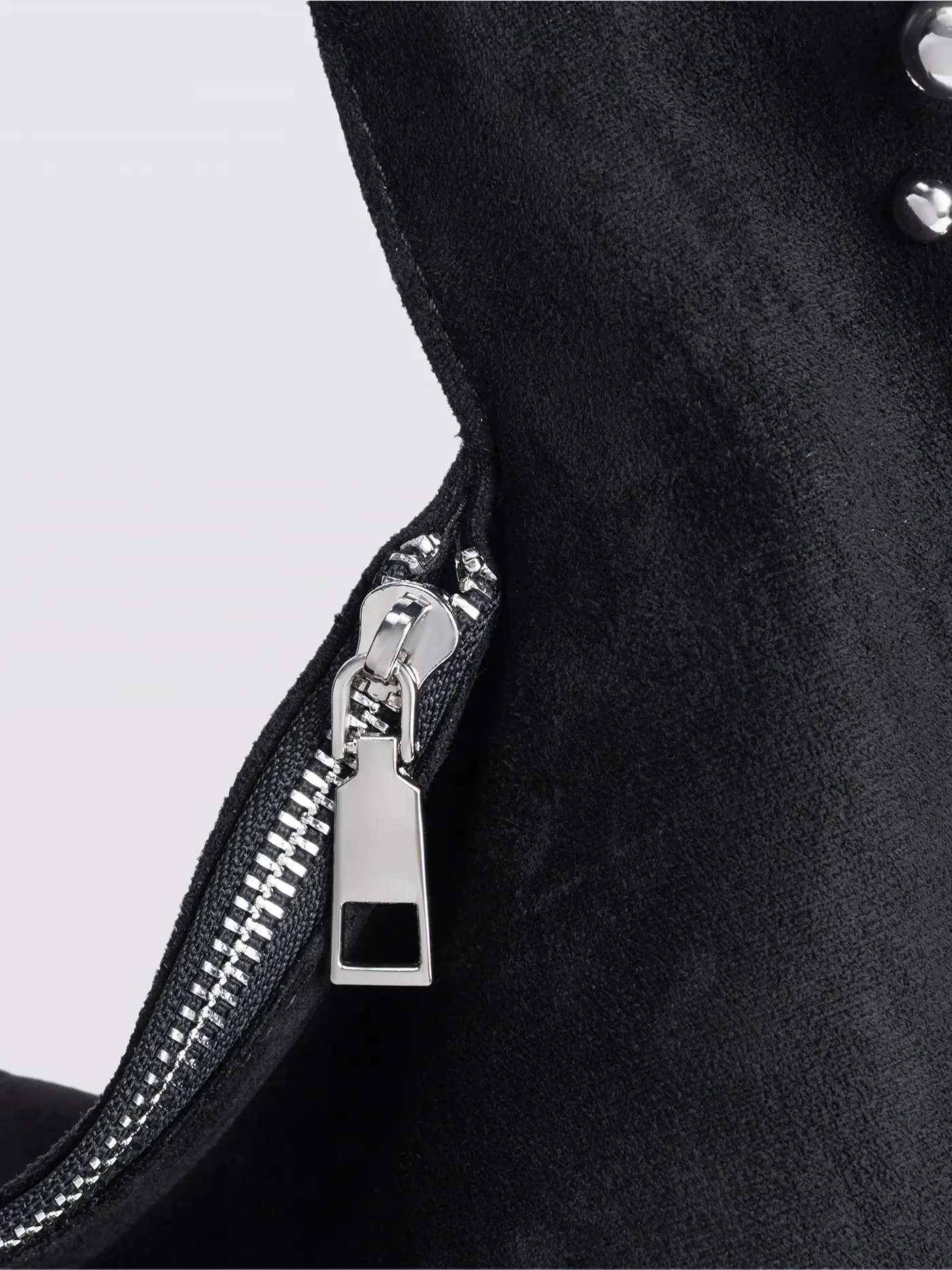 Studded Suede Shoulder Bag - Image 6