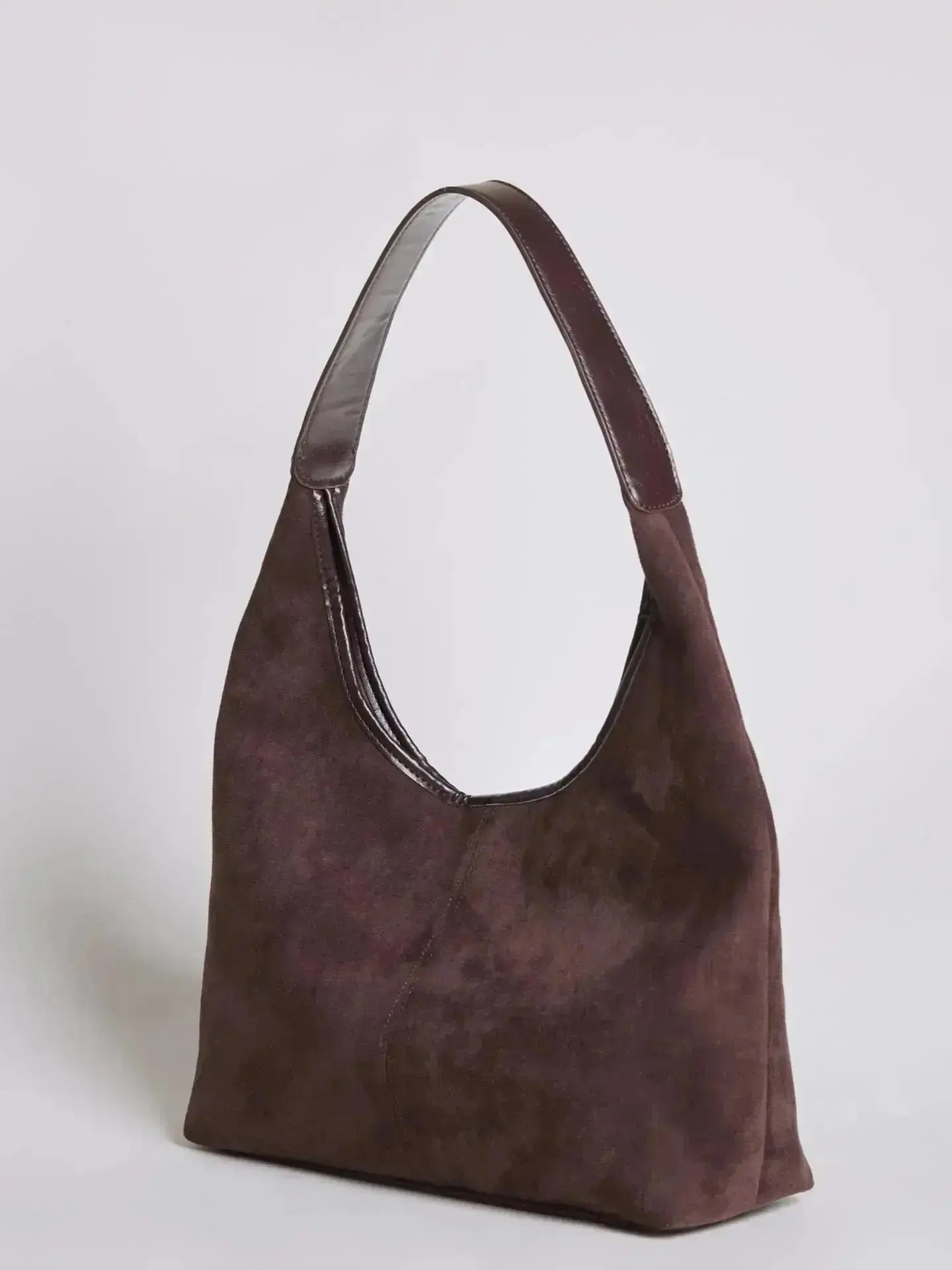 Suede Daily Leather Tote - Image 9