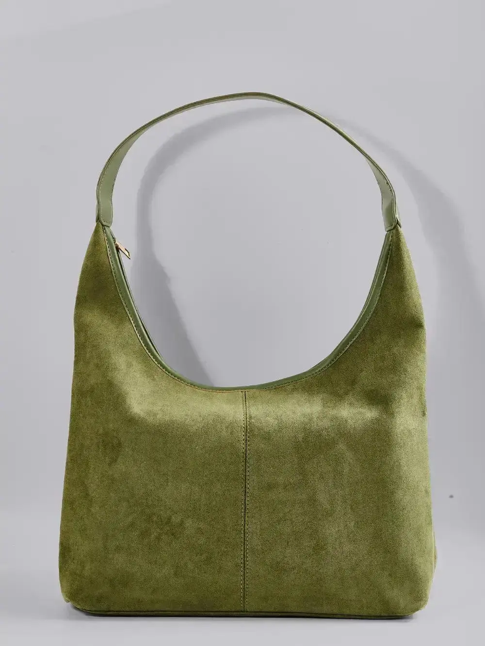 Suede Daily Leather Tote - Image 17