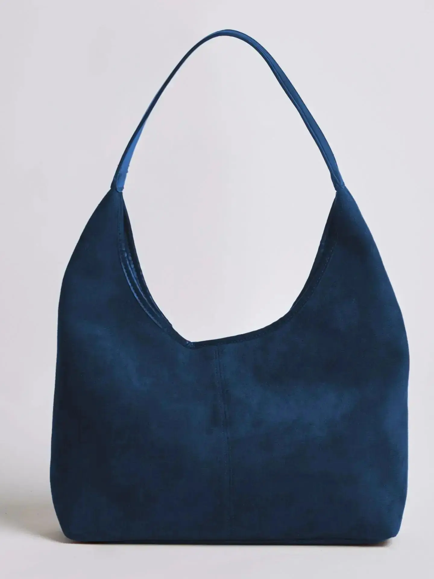Suede Daily Leather Tote - Image 32