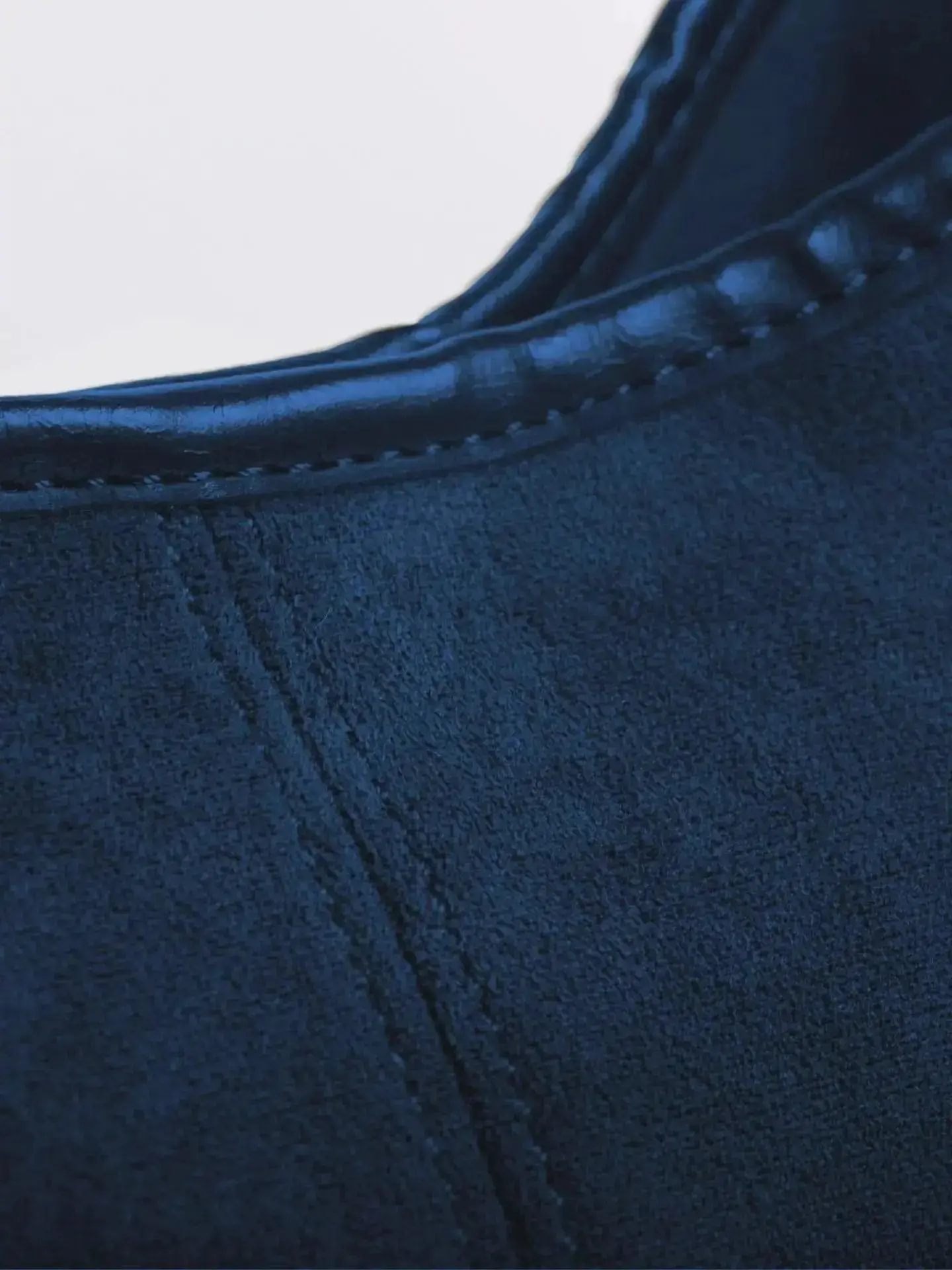 Suede Daily Leather Tote - Image 34