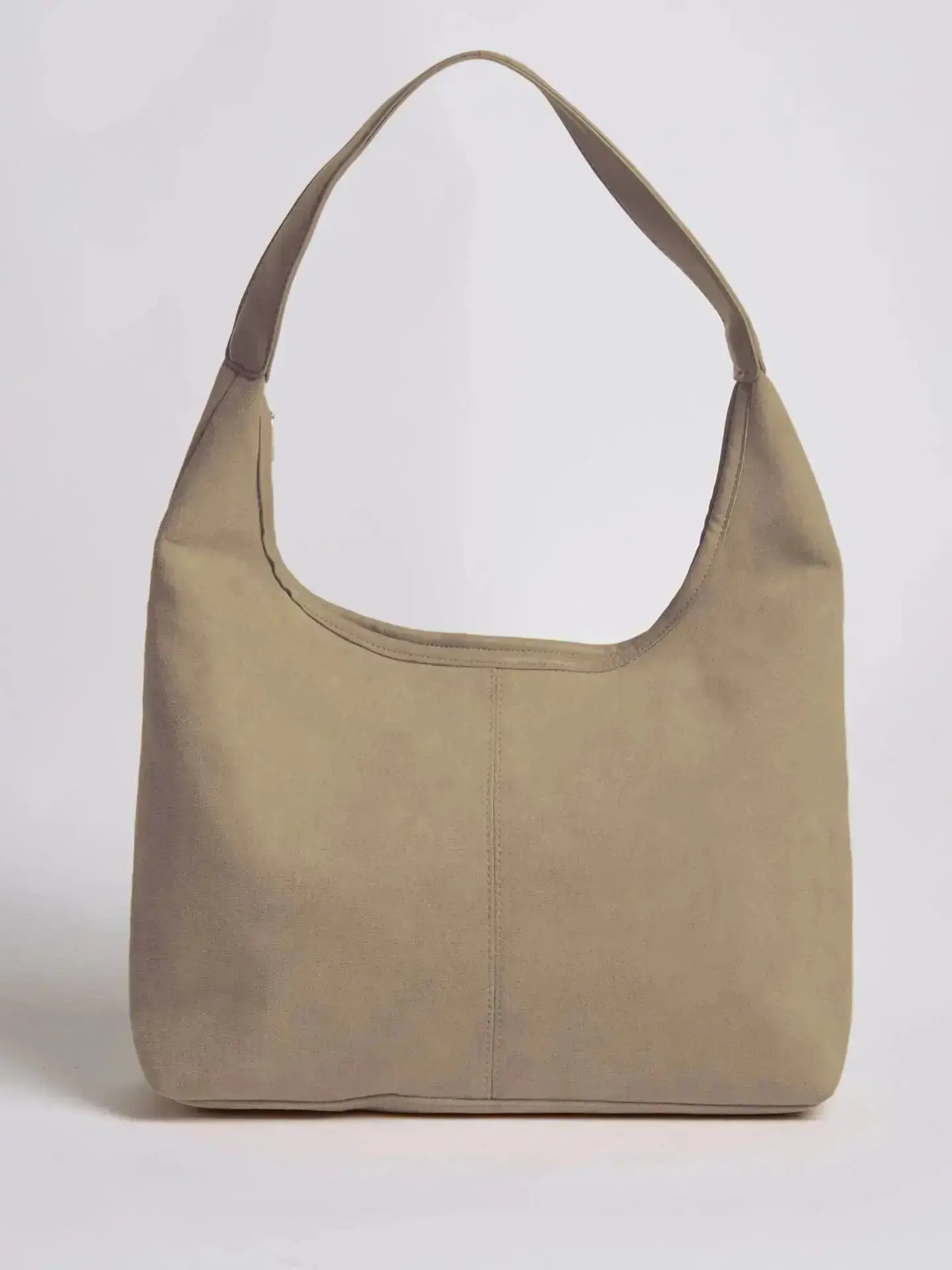 Suede Daily Leather Tote - Image 7
